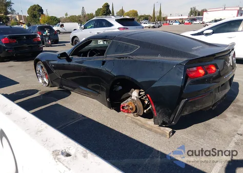 2014 Chevrolet Corvette Stingray Z51 z USA, uszkodzony, nr VIN 1G1YL2D74E5126278